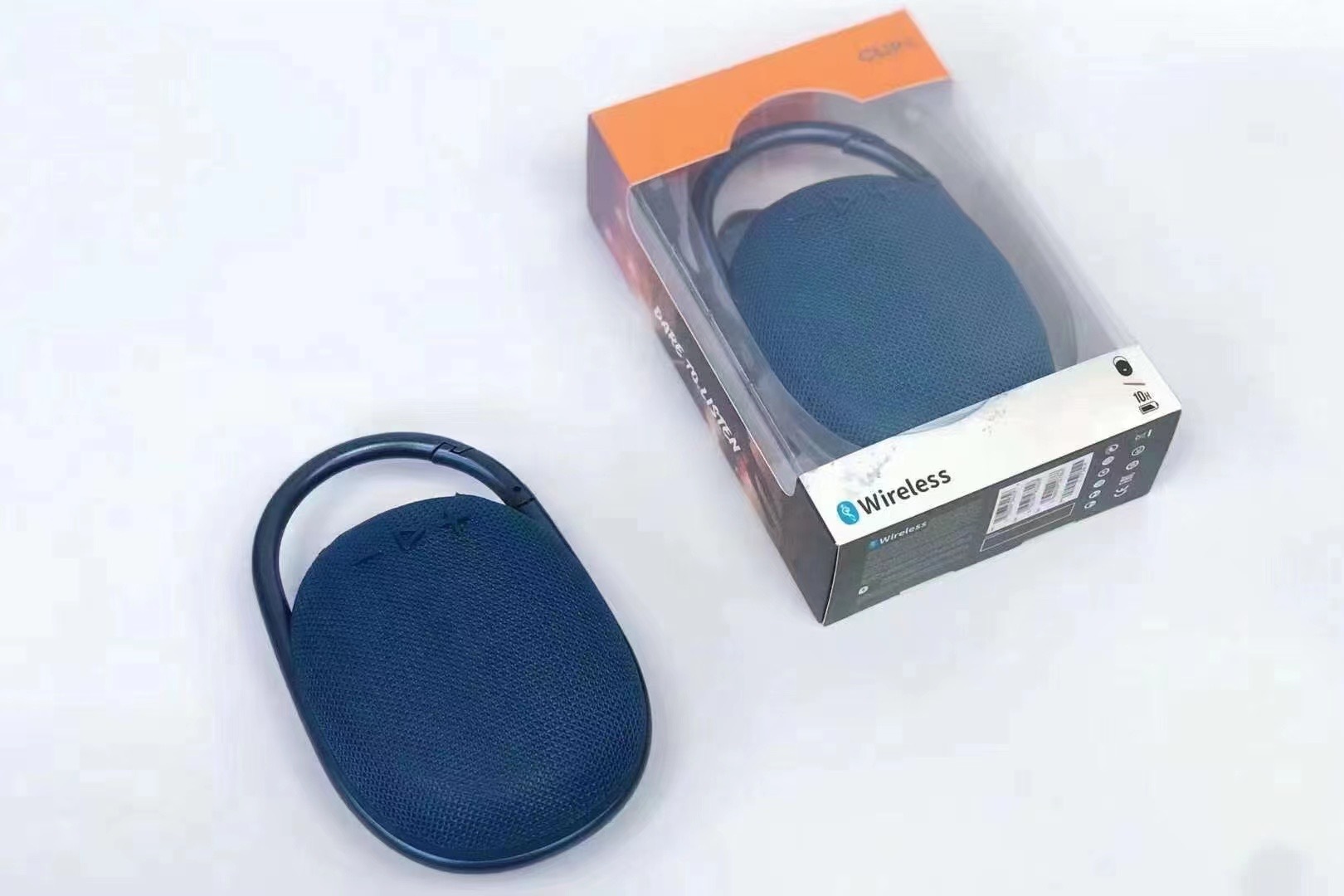 CLIP4 Bluetooth Small Speaker Home Outdoor Portable Card U Disk Wireless Bluetooth Mini Gift Pocket Speaker