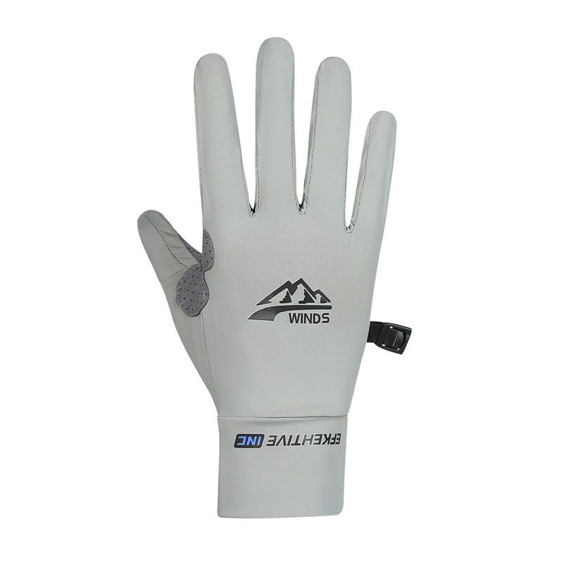 Outdoor Mountain Climbing Fishing Gloves Women's Sports Sunscreen Thin Mountain Climbing Shooting Luya Running Bike Riding Men