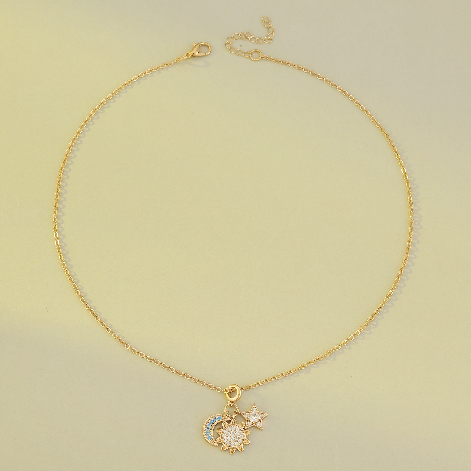 Magnetic Sun Moon Couple Necklace Gift for Girlfriend