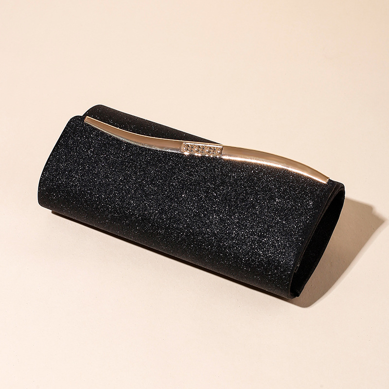 New Women's Evening Bag Shiny Material Small Crossbody Bag