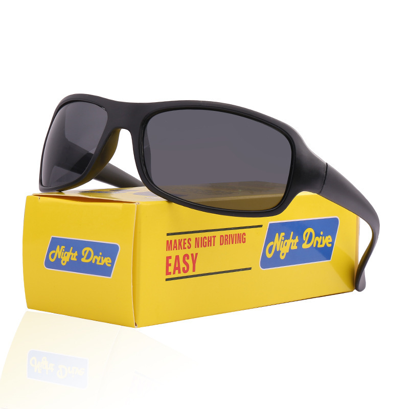 Driving Glasses Men Women Anti-High Beam Night Vision Goggles Wind and Dust Cycling Sunglasses Sports Sunglasses 117