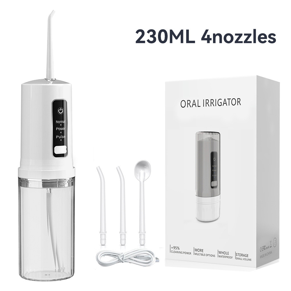 Portable Electric Oral Irrigator Household Tooth Cleaner Teeth Cleaning Device Oral Care Water Flosser