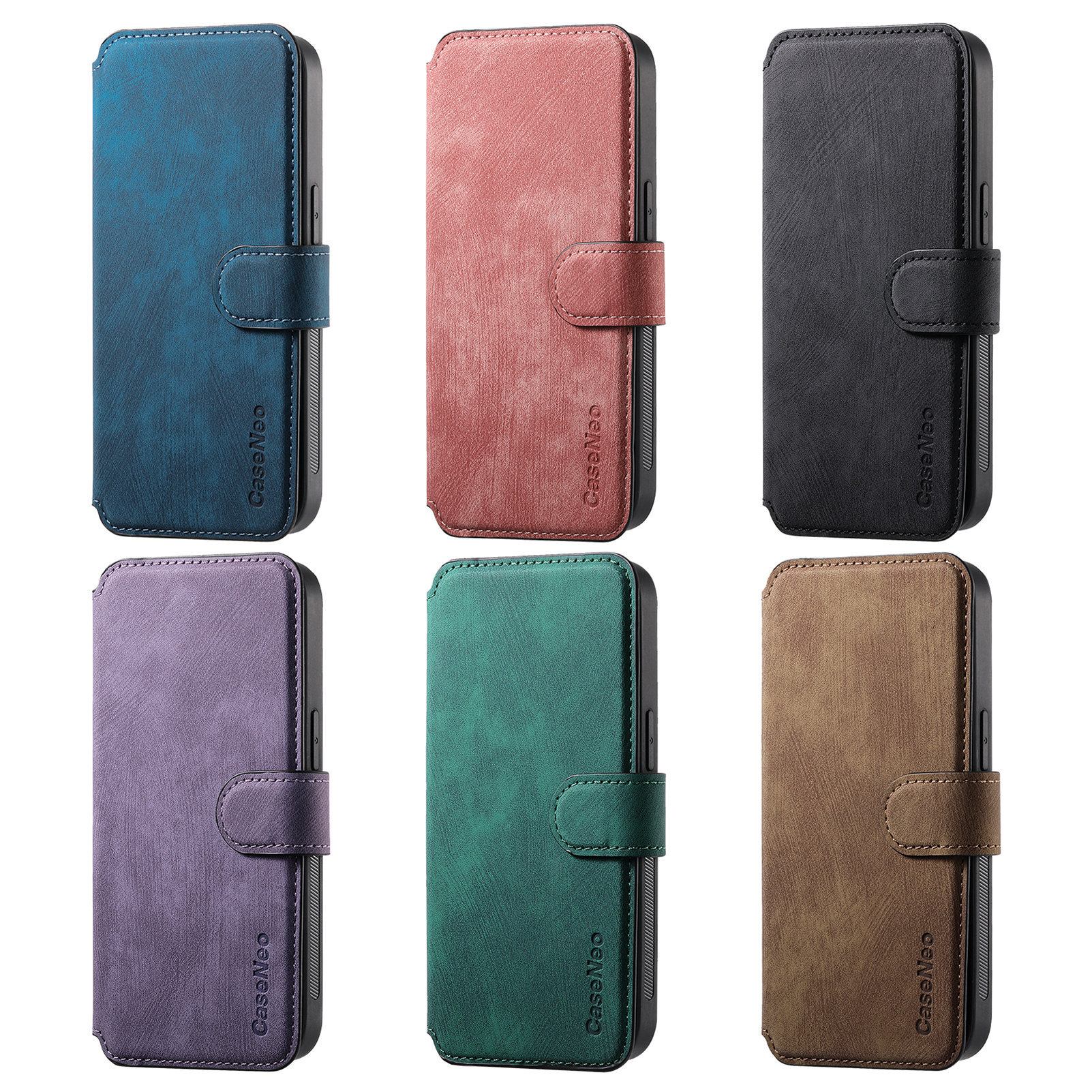 New magnetic detachable for Apple 18 phone case Magsafe strong magnetic iPhone18 flip leather case 14p case