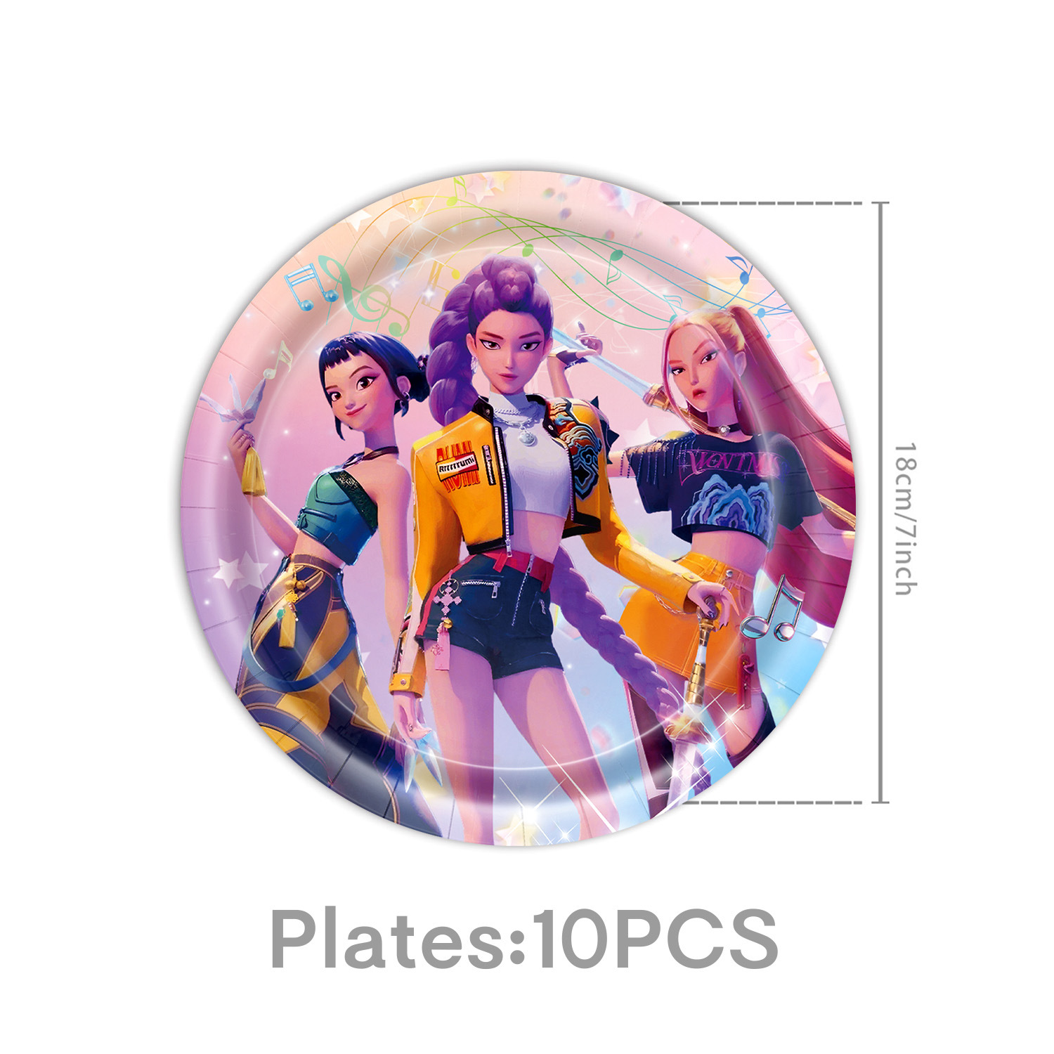 KPOP Witch Hunters Theme Party Supplies Birthday Party Decoration Supplies Witch Hunt Party Decoration Props