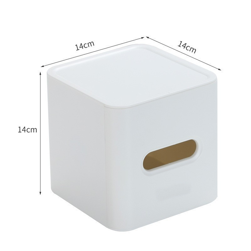 Cute tissue box, tissue holder, simple living room, home use, napkin box, question mark anti-collision sticker decoration