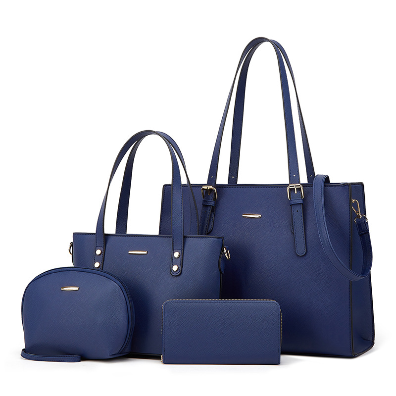 2026 new single shoulder mother-child set bag 4-piece set wind mother-child bag 4-piece set