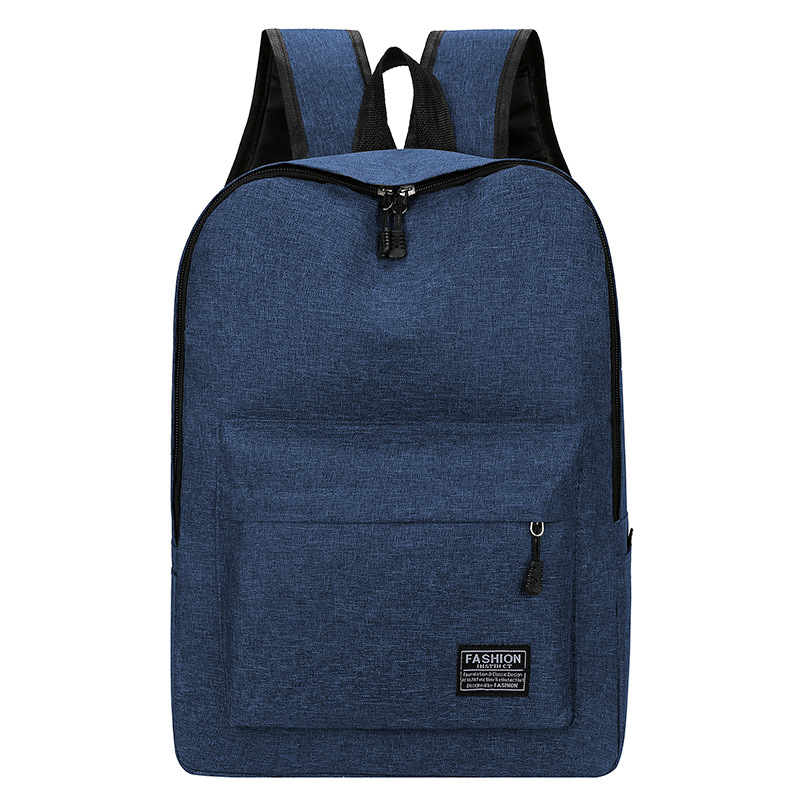 New large capacity Oxford cloth backpack middle school student schoolbag travel backpack computer bag custom
