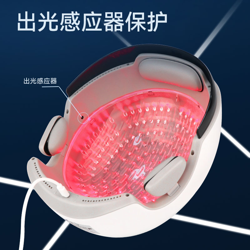 Lescolton laser hair growth device hair care red light therapy cap hair fixing infrared hair thickening helmet