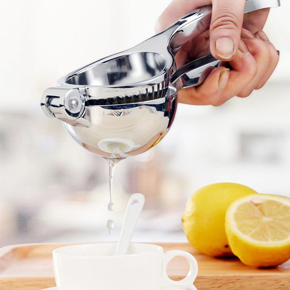 New Manual Lemon Squeezer Stainless Steel Lemon Juicer Home Fruit Thickened Zinc Alloy Juicer