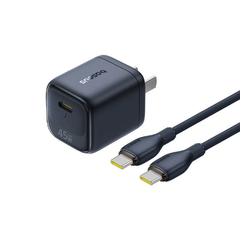Baseus 45W GaN charger for Apple 17 iPhone 16 Pro phone PD fast charging head