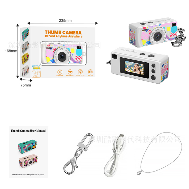 New mini camera HD 1080P photo video portable student pendant