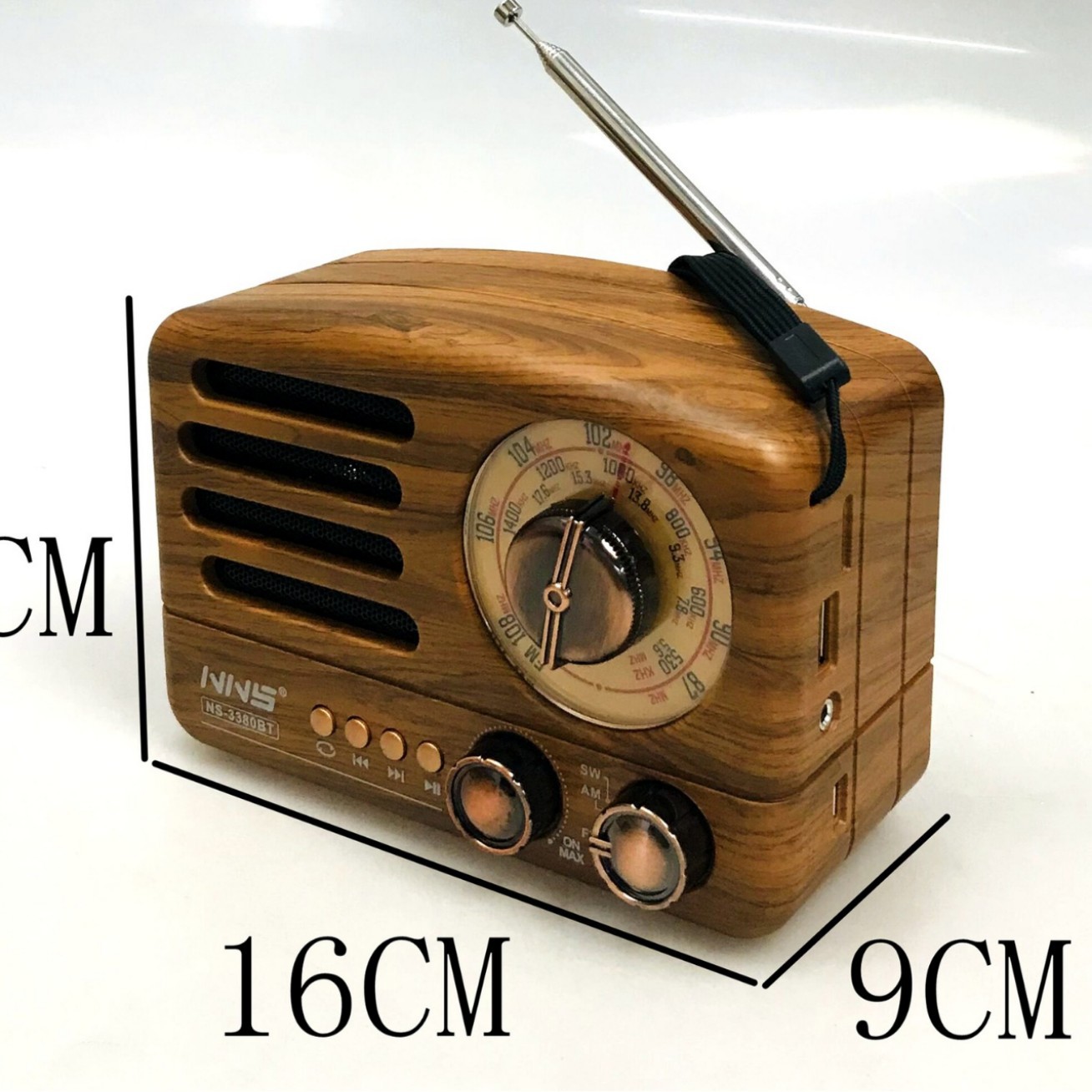 Old-Style Elderly Broadcast Desktop Full-Band Semiconductor Dedicated Charging Bluetooth Radio