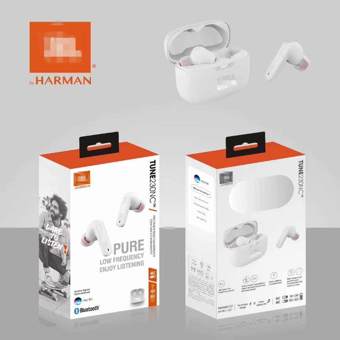 New T230 NC TWS true wireless Bluetooth earphone in-ear music sports running JB earphone