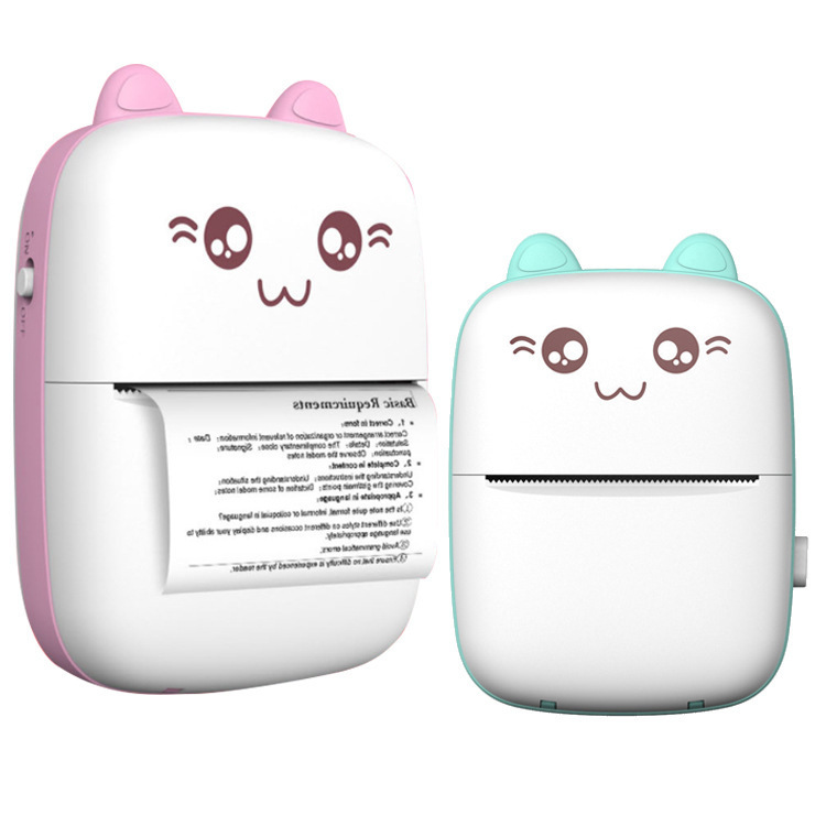 Mini C9 small portable printer photo search question thermal paper student wrong question