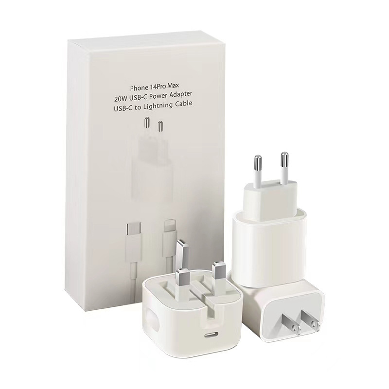 Applicable Apple PD35W Charger Mobile 20W Charging Head European Standard British Standard Fast Charging Head CE Certified