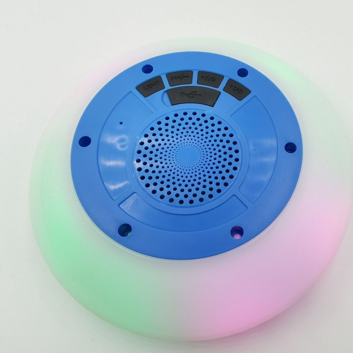 New Colorful Running Light Bluetooth Speaker Outdoor Portable Waterproof Speaker Water Floating Speaker