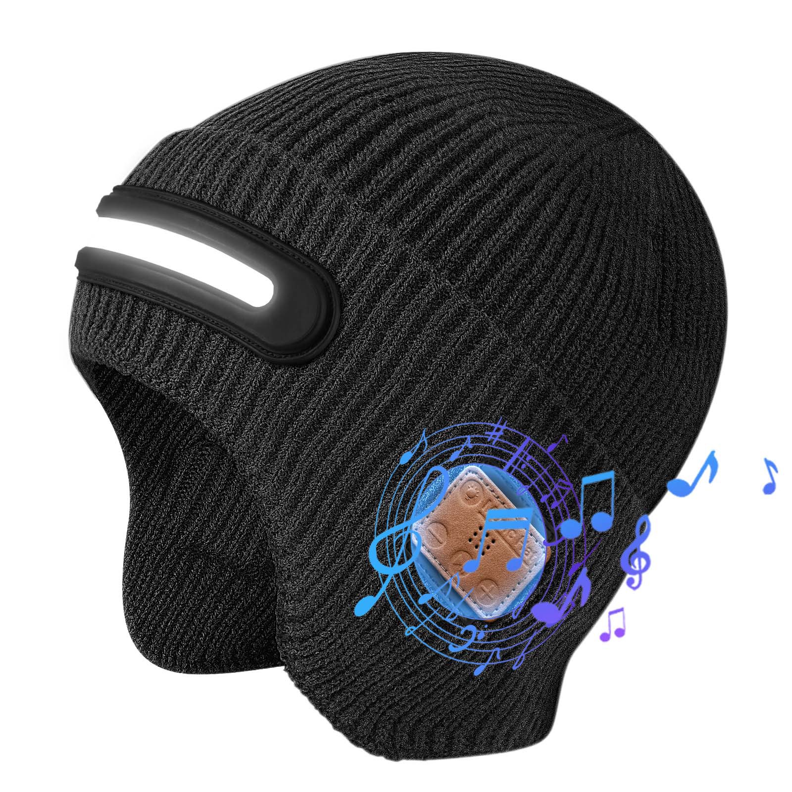 2026 Autumn Winter New Wireless 5.3 Bluetooth Headset Ear-Covering Hat Outdoor Warm Music Ear-Wrap Beanie
