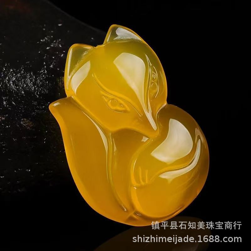 25号狐狸（约32*20*7mm）