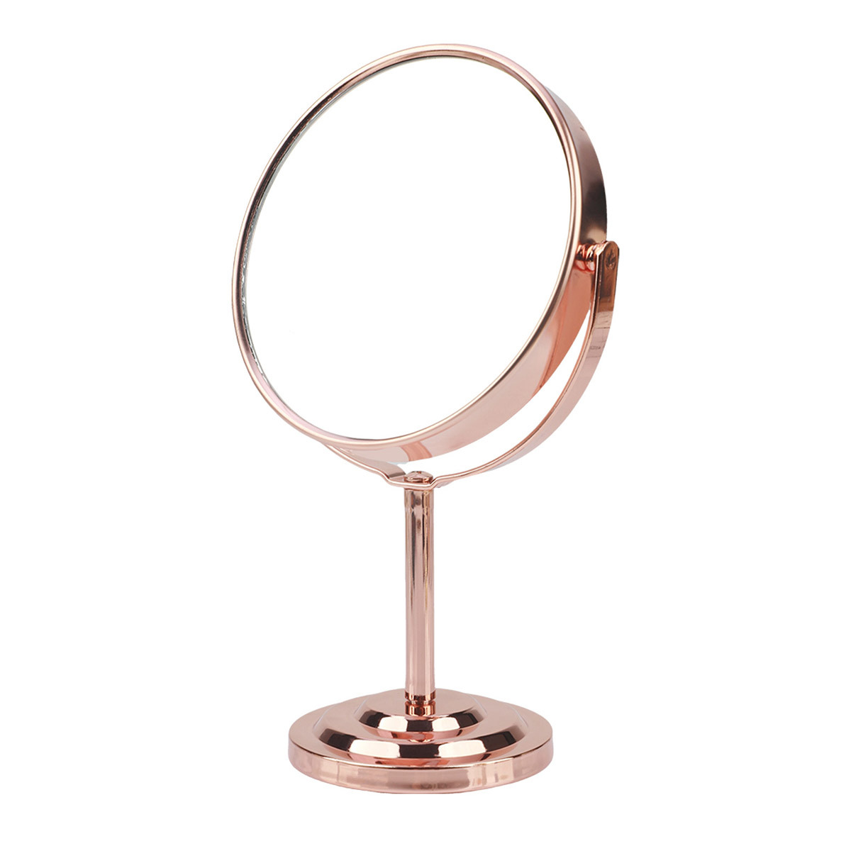 New 3/4/5/6 Inch Double-Sided Desktop Makeup Mirror Magnifying Rotating Mirror High Definition Desktop Dressing Table Mirror