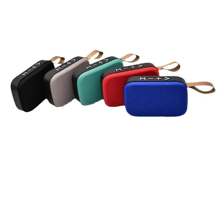 MG2 Fabric Bluetooth Speaker Outdoor Phone Card USB Subwoofer Portable Mini Gift Audio