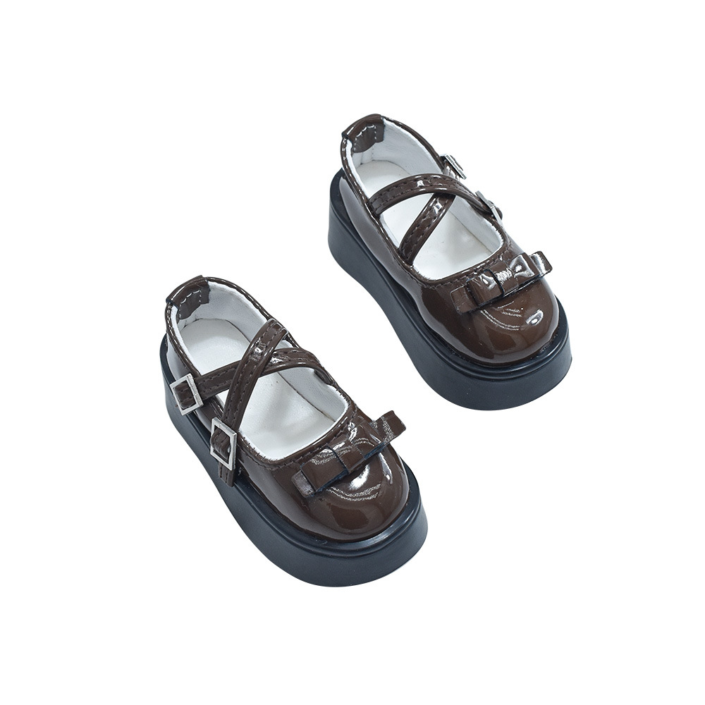 BJD Shoes 6-Point Regular Body Dalili Chubby Body 4-Point Doll Shoes 3-Point Female Doll Thick Sole High Heels