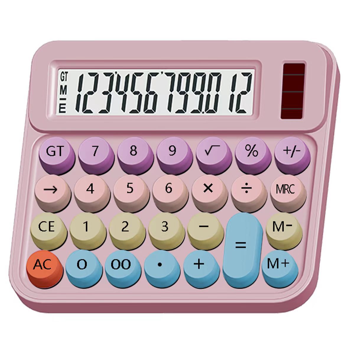 Office finance dopamine cute mechanical macaron key student calculator