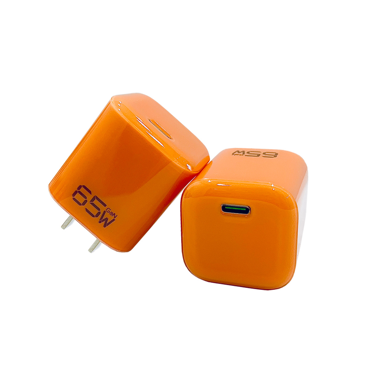 PD65W GaN Small Ice Cube Charger Type-C for Apple Phone Fast Charging Charging Head Set