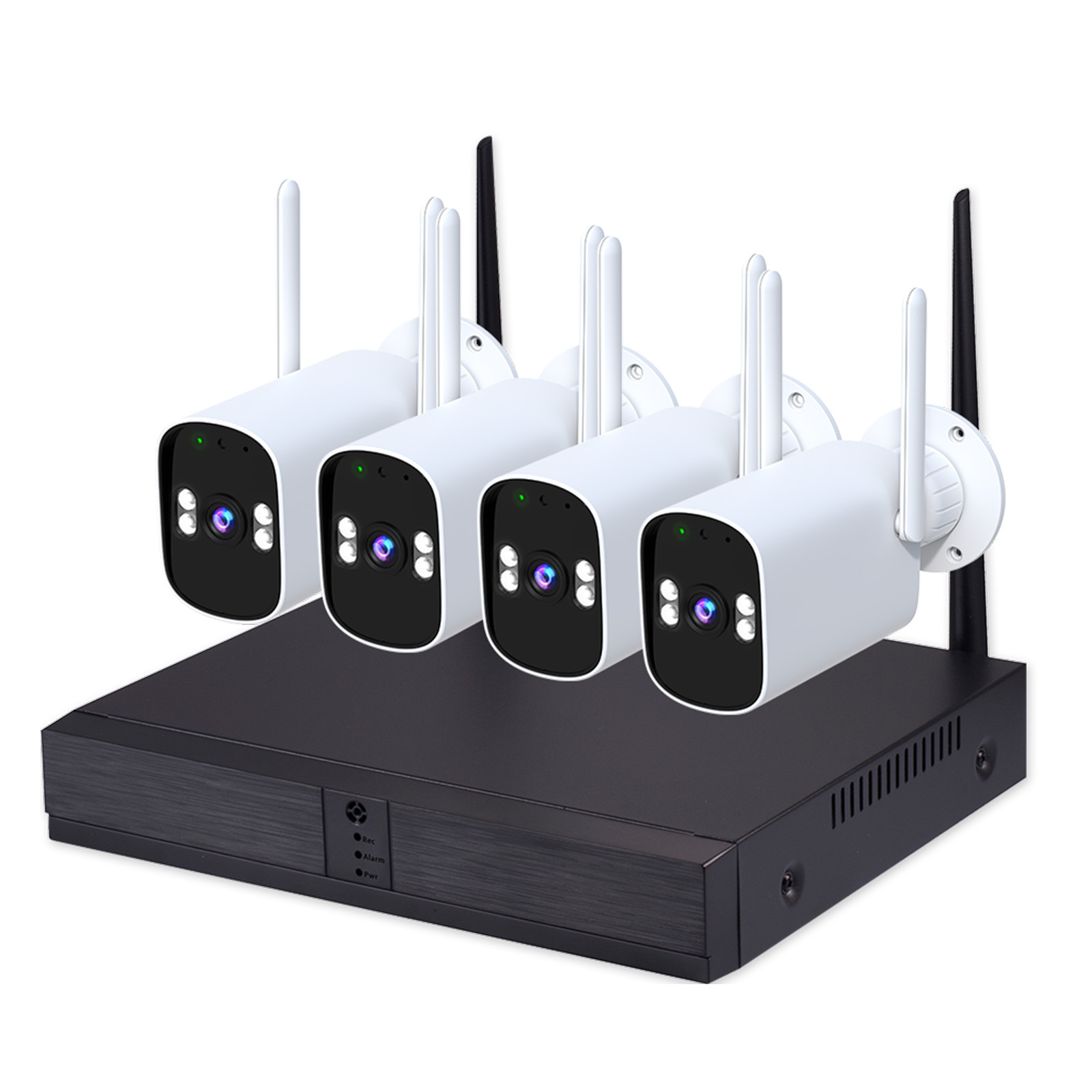 NVR Hard Disk Recorder Kit icsee Waterproof Camera Wireless HD CCTV Surveillance Package