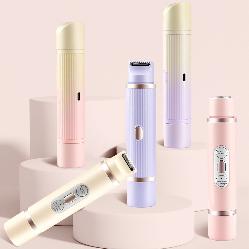 Double Head Electric Hair Remover Private Part Hair Trimmer Women's Hair Removal Tool Body Armpit Leg Hair Trimming Depilatory Device