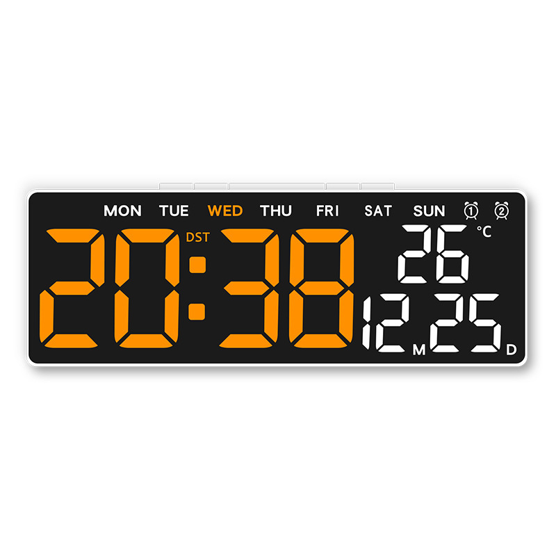 New Clock Multifunctional Electronic Clock Simple LED Digital Clock USB Output Bedside Clock 5510 Alarm Clock