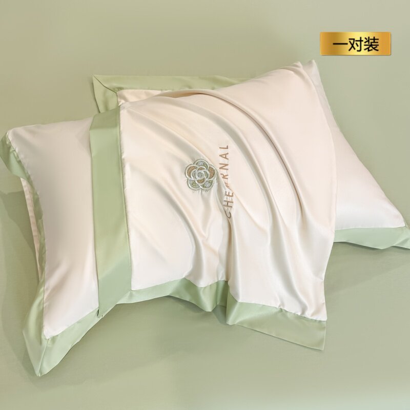 Summer cool pillowcase pair household 48cmx74cm ice silk adult pillowcase inner cover 4