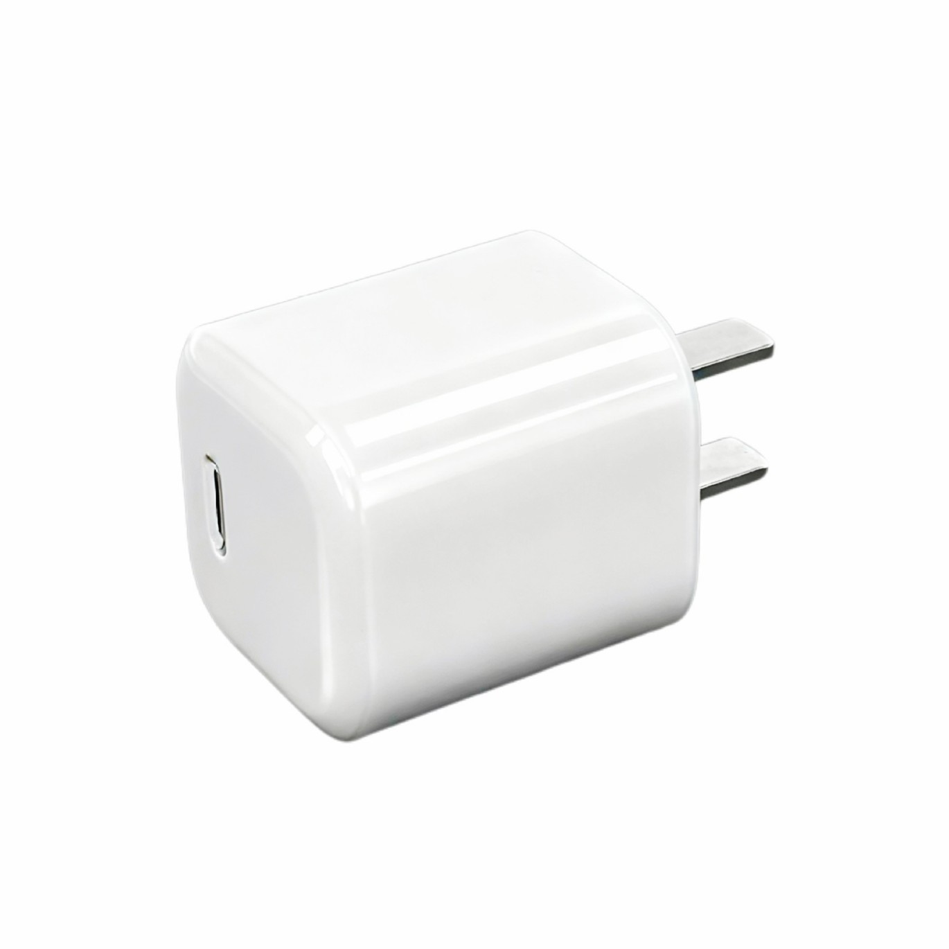 GaN PD45W small ice cube charger for Apple 17 phone charger folding fast charging head set