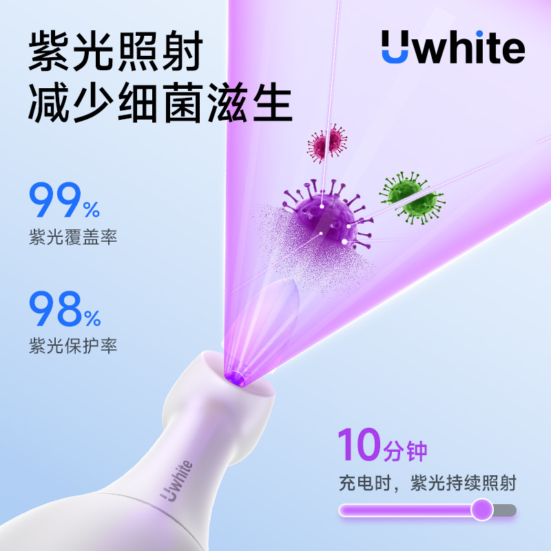 New waterproof electric teeth whitening device, tooth polisher, plaque and yellow teeth remover, oral stain cleaner