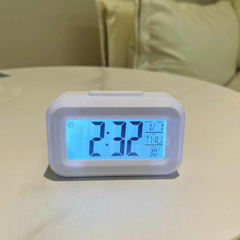 Mini Electronic Alarm Clock Countdown Desktop Night Light Digital Clock Portable Student Children Small Alarm Clock Electronic Watch