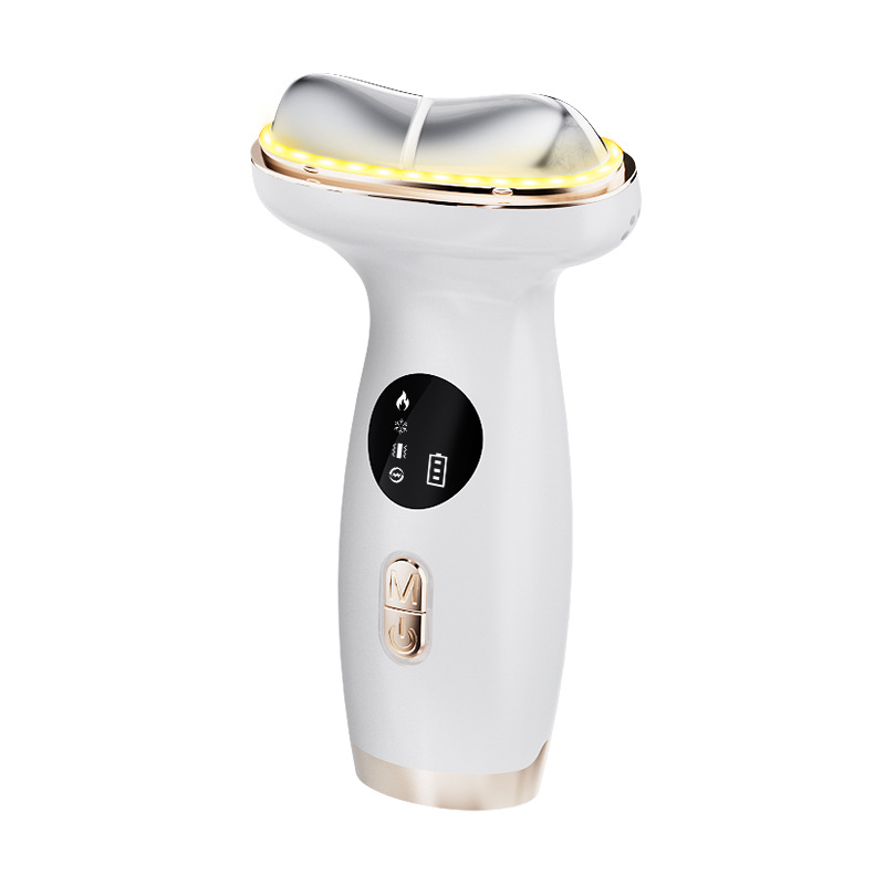 Color Light Cold Hot Neck Massager Facial导入仪 Neck Beauty Instrument Home Electronic Beauty Instrument Face Scraping Instrument