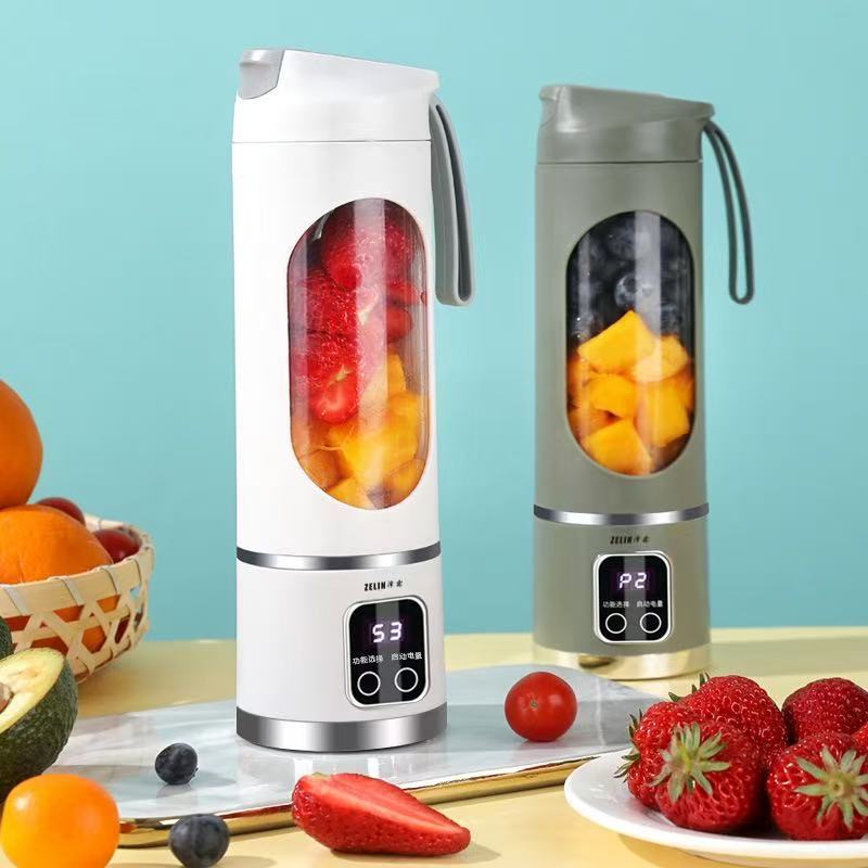 Juicer Home Crushed Ice Juice Cup USB Charging Portable Juicer Outdoor Travel Cup 12-Blade Fresh Squeeze