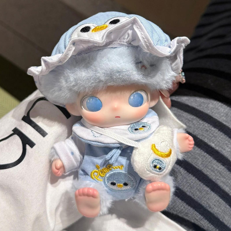 Only doll clothes] Dimoo Newborn Diary vinyl plush doll clothes change outfit accessories sweater winter set