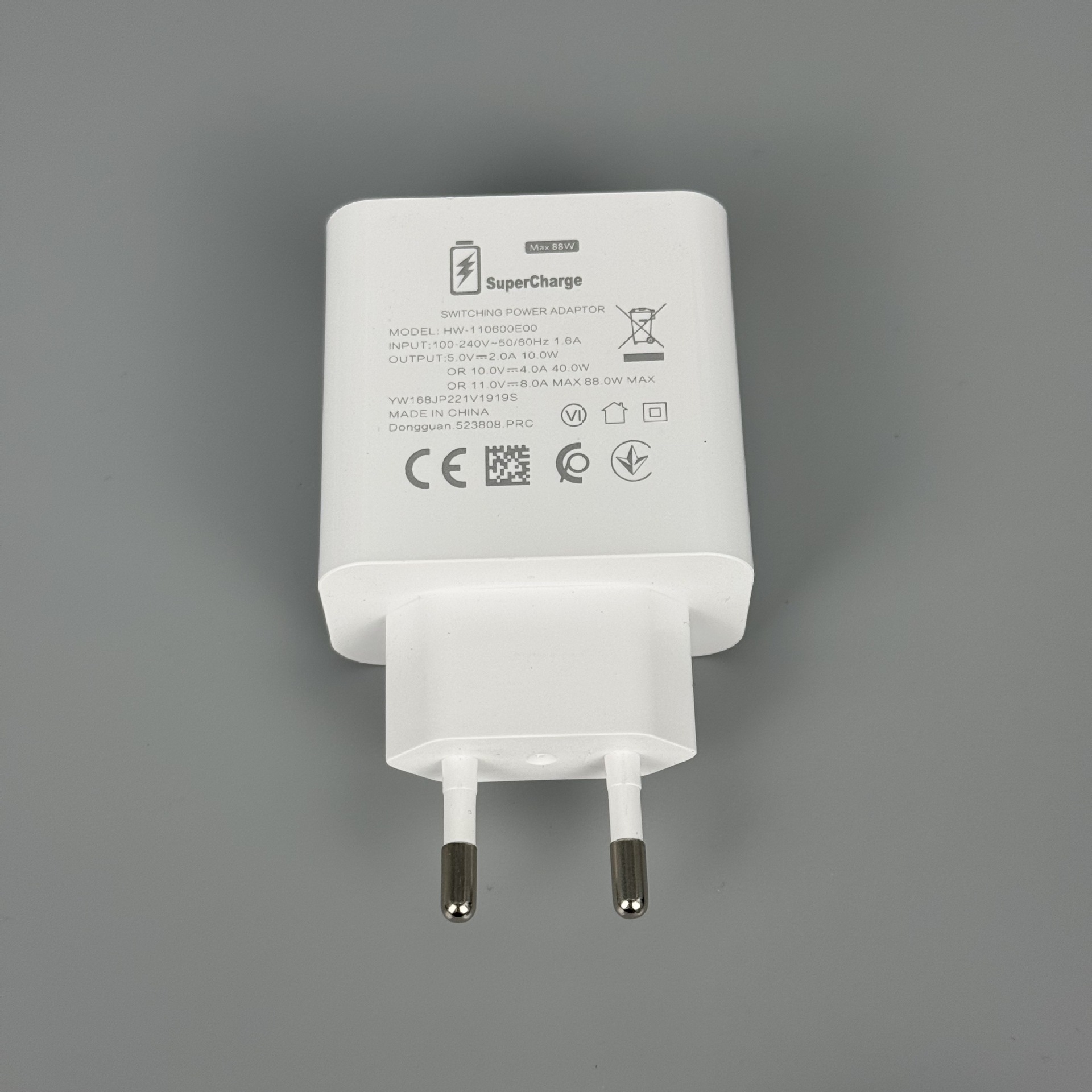 Exclusive 88W100W Dual Port Charging Head Applicable Huawei European Standard Fast Charging Head Original Charger Set