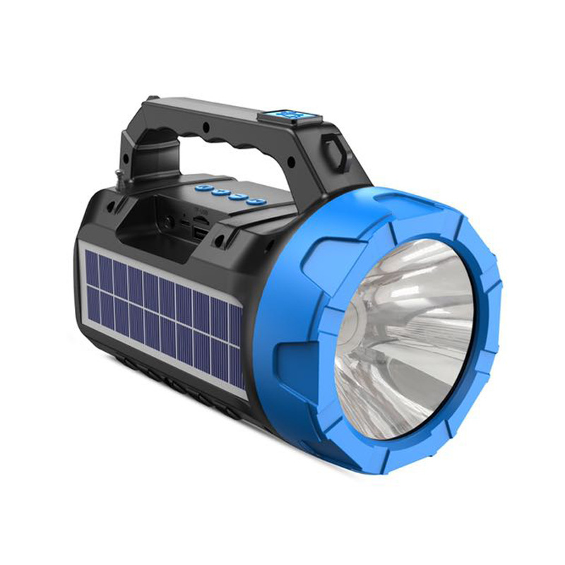 Outdoor Audio Bluetooth Speaker Wireless Card Solar Multifunctional Flashlight Portable Speaker