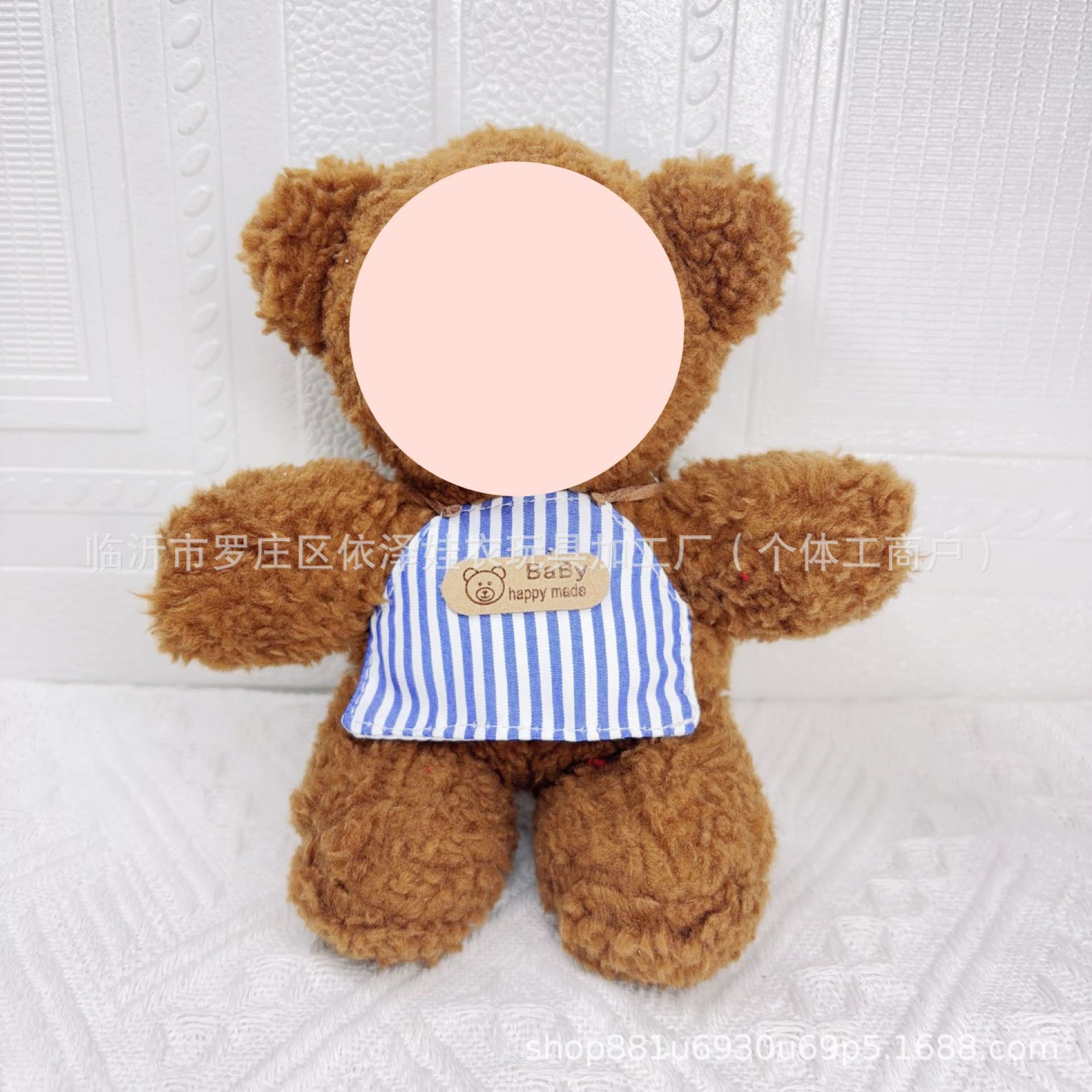 10cm Plush Toy Small Bib Cotton Doll Clothes Dress Up Apron Decoration Accessories Clothes