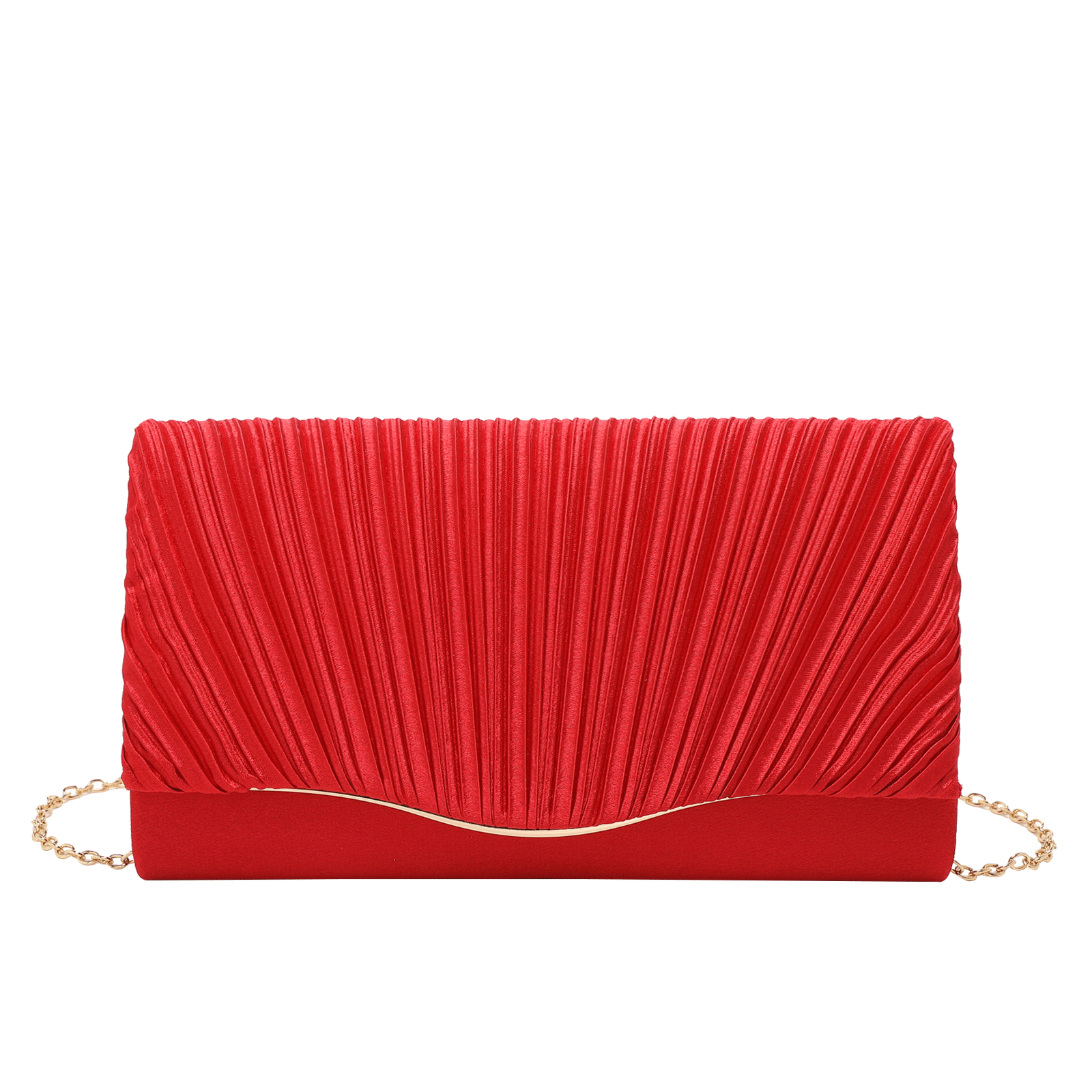 Evening Bag 2023 New Pleated Clutch Crossbody Chain Bag Socialite Banquet Bag Exclusive