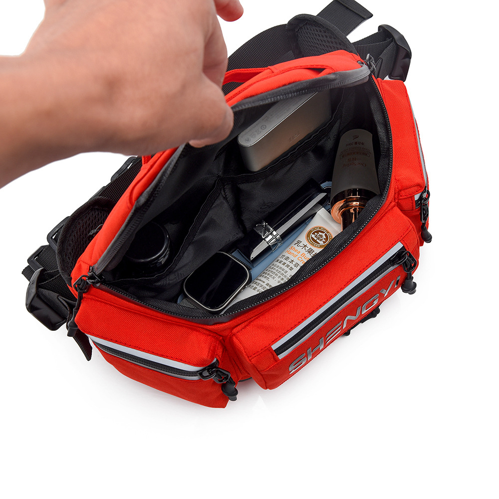 New Style Waist Bag Motorcycle Riding Chest Bag Men Waterproof Backpack Crossbody Bag Customizable LOGO