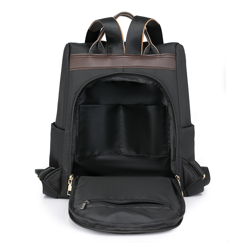 Anti-theft double-shoulder bag women 2025 new Oxford cloth can be single-shoulder women's backpack large capacity lightweight backpack women