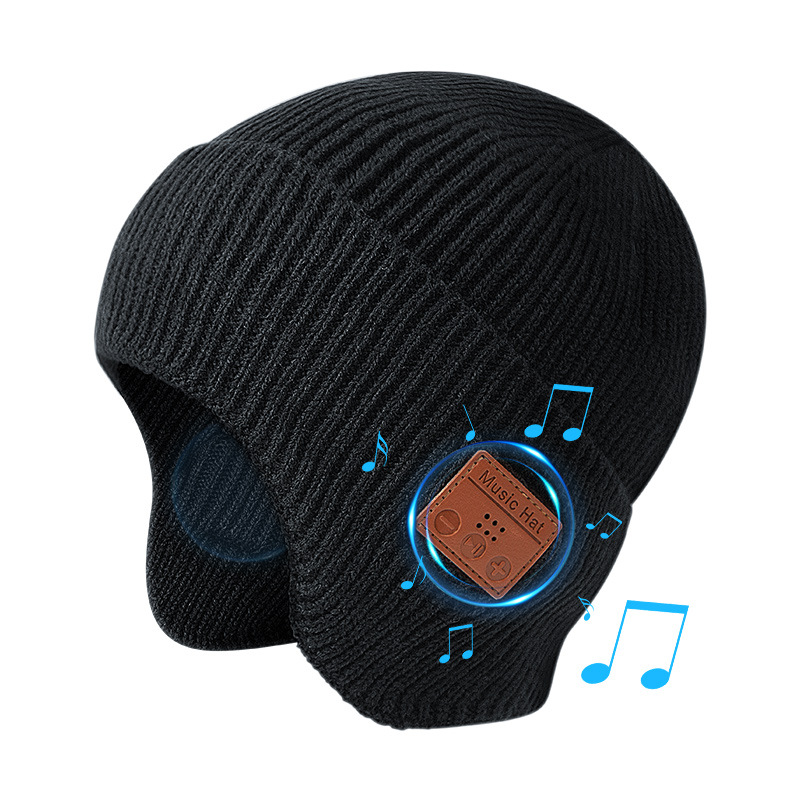 TK new and unique product LED lighting light-up hat Bluetooth music hat new