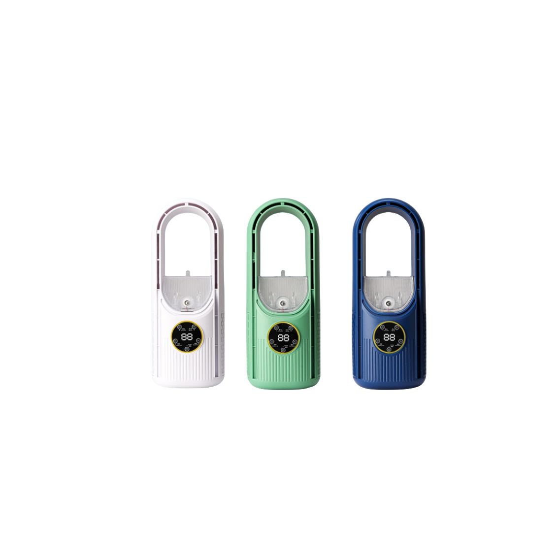 Strictly Selected Silent Bladeless Fan Household Ultra-Silent Mini Cooler Desktop USB Charging Atomizing Humidifier