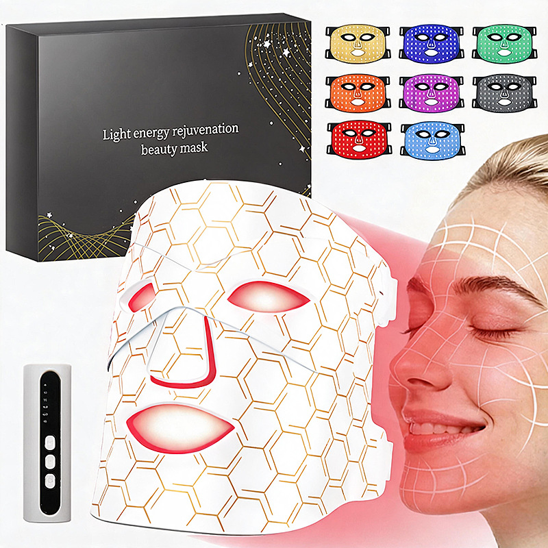 FDA 510K Certified Red Light Mask LED Red Blue Light Therapy Beauty Device Infrared Photon Beauty Mask
