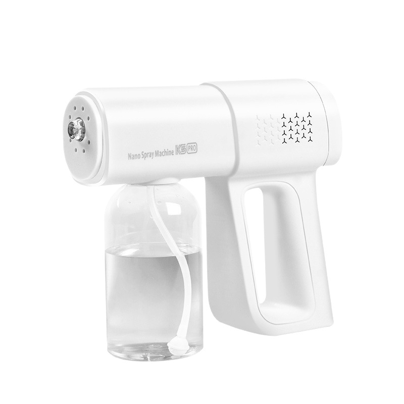 New alcohol disinfection spray gun K5PRO blue light nano electric household air sterilization atomizer