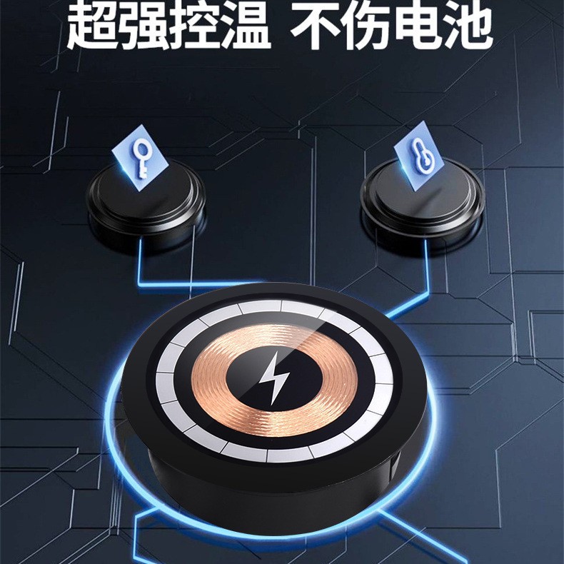 Embedded 15W Magnetic Wireless Fast Charger QI2 Smart Furniture Wireless Charger
