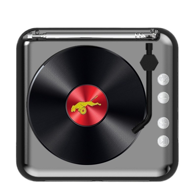 New H3 Bluetooth small speaker computer mini gift record player radio card small audio