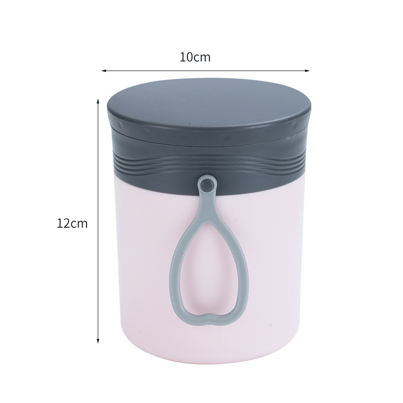 Insulated lunch box, 304 stainless steel food-grade soup cup, portable for students and office workers, small breakfast cup, porridge cup, milk cup